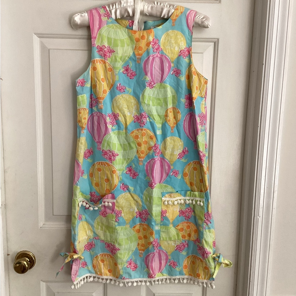 Lilly Pulitzer Hot Air Balloon Dress Holy Grail Vintage White Tag